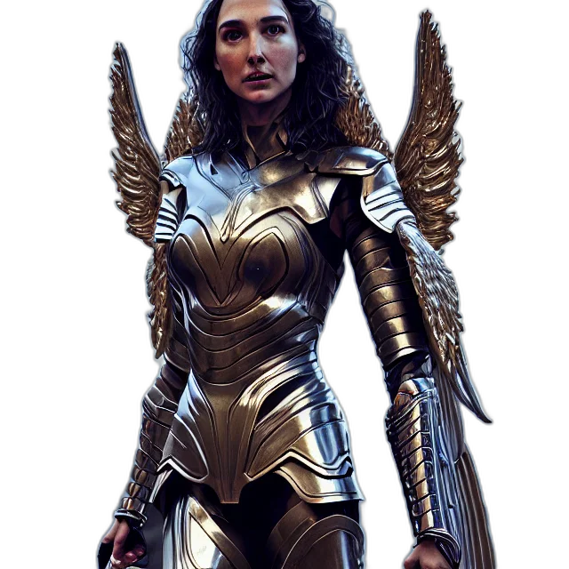 fantasy art, concept art, comic book art, photorealistic transparent PNG cut-out