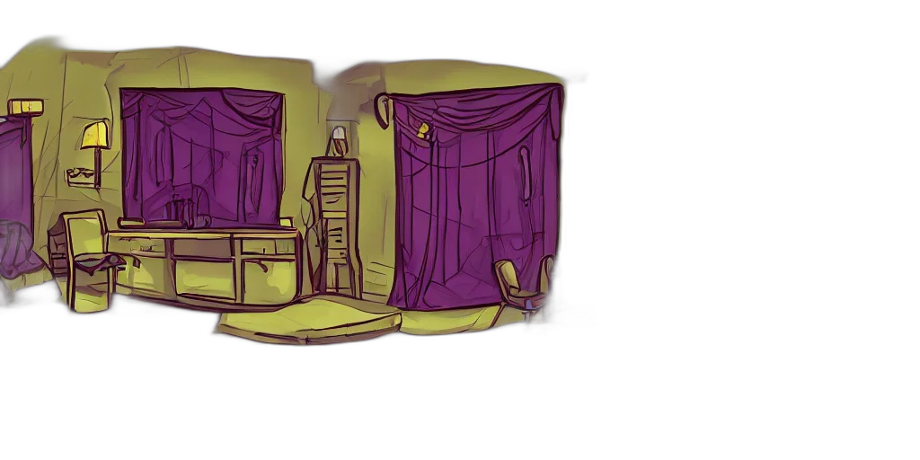 furniture, crown, dress, concept art transparent PNG cut-out