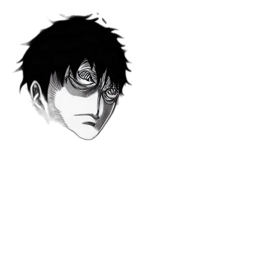 mask, face, creature, animal, comic book art, anime, cartoon, pixel art transparent PNG cut-out
