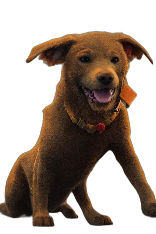 animal, staff, creature, photorealistic transparent PNG cut-out