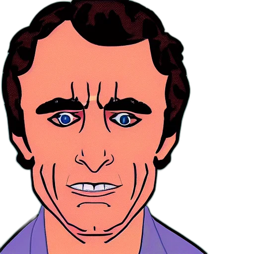 face, cartoon, comic book art, ted transparent PNG cut-out