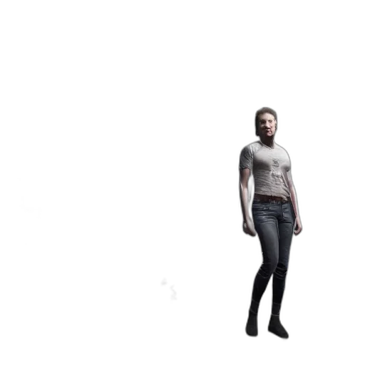 creature, dress, animal, robot, 3d render, concept art, cyberpunk, pixel art transparent PNG cut-out