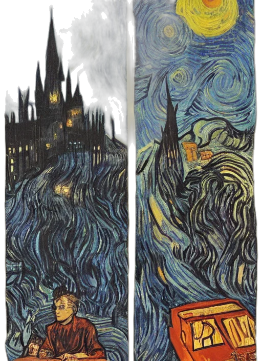 fantasy art, comic book art, concept art, watercolor transparent PNG cut-out