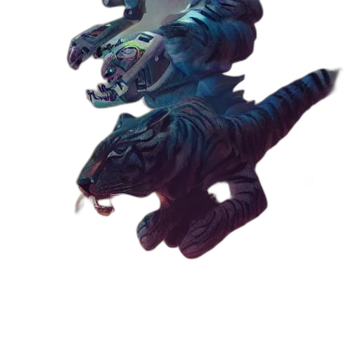 dragon, creature, animal, staff transparent PNG cut-out