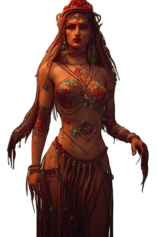 jewelry, staff, concept art, fantasy art transparent PNG cut-out