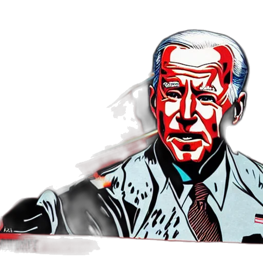 cartoon, comic book art, concept art, photorealistic, propaganda, art, depicting, intimidating transparent PNG cut-out