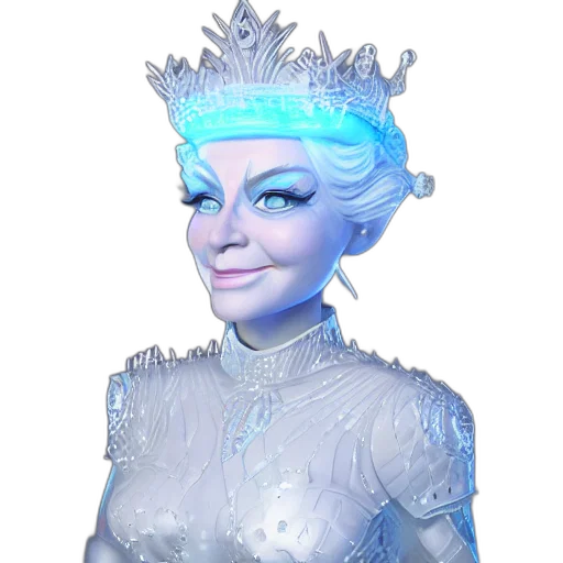 crown, staff, face, mask transparent PNG cut-out