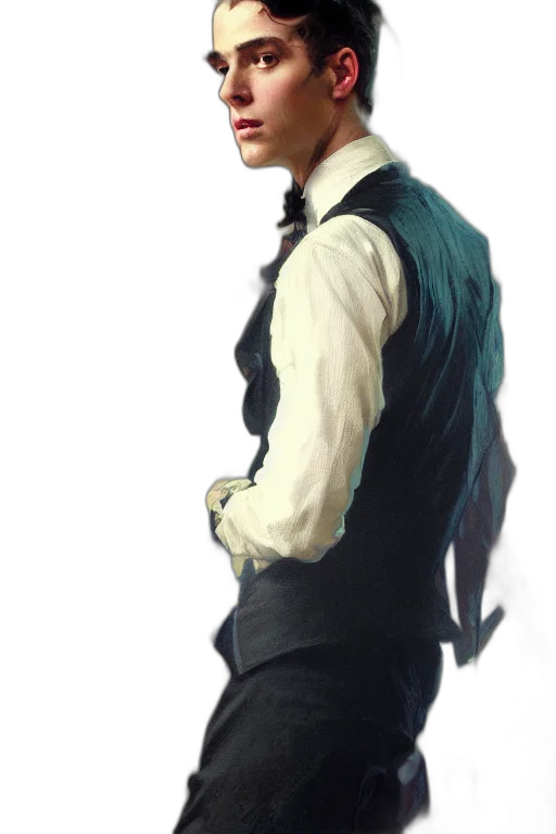 staff, jacket, face, robot transparent PNG cut-out