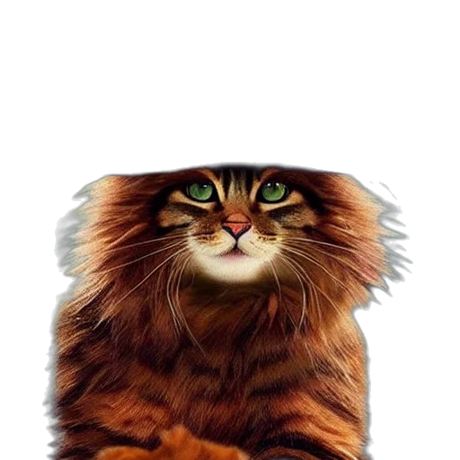 animal, hat, creature, crown, photorealistic, fantasy art, 3d render, concept art transparent PNG cut-out