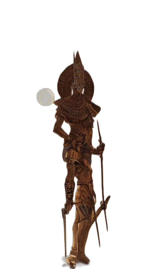 staff, mask, sword, jewelry transparent PNG cut-out