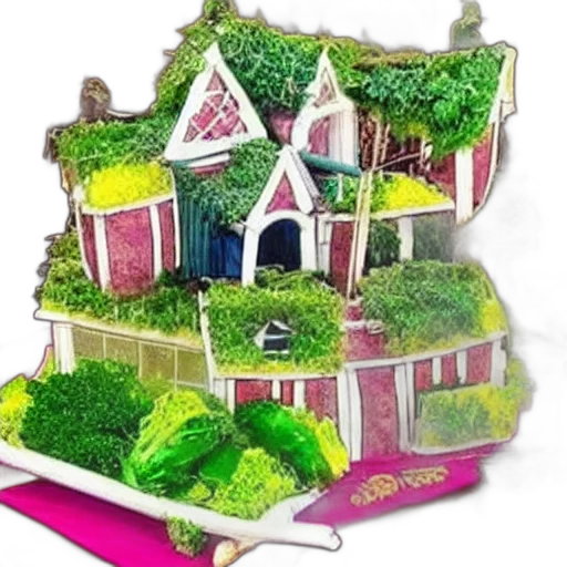 building, 3d render, photorealistic, concept art transparent PNG cut-out