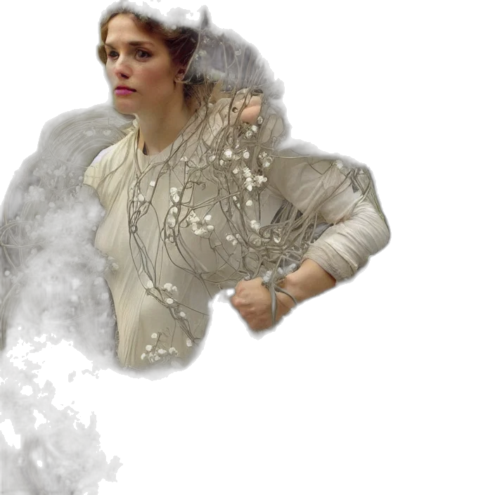 dress, photorealistic, concept art, fantasy art transparent PNG cut-out