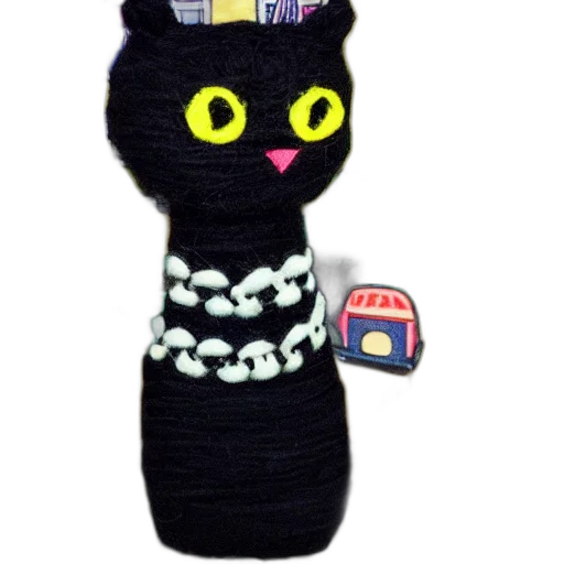 dress, staff, hat, jewelry, pixel art, black, cat, city transparent PNG cut-out