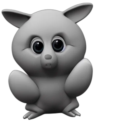 animal, creature, 3d render, photorealistic, concept art, cartoon, finished, render transparent PNG cut-out
