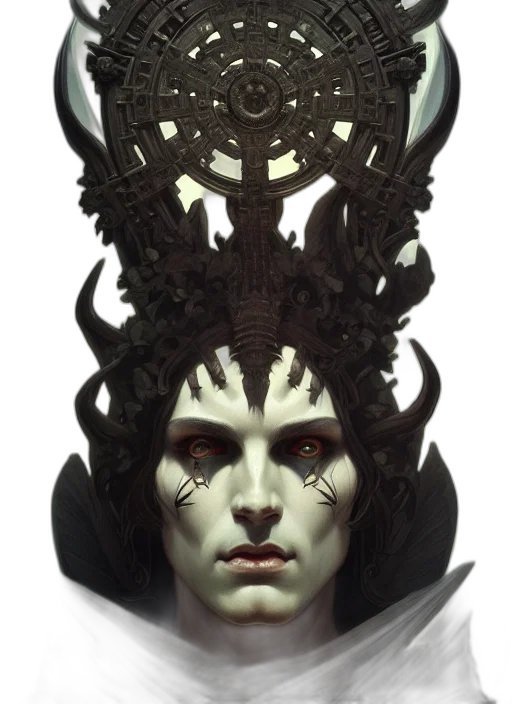 mask, crown, face, creature transparent PNG cut-out