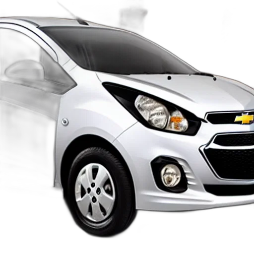 car, 3d render, photorealistic, chevrolet, spark, turned, into, suv transparent PNG cut-out