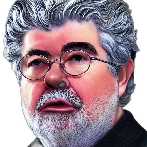 face, staff, animal, photorealistic transparent PNG cut-out