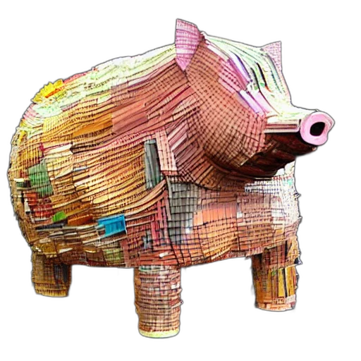 3d render, concept art, sculpture, made transparent PNG cut-out