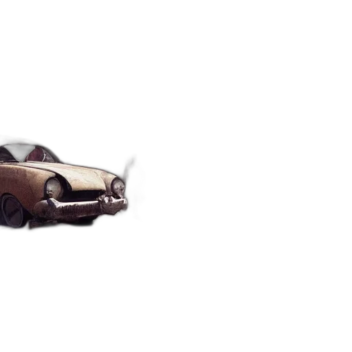 car, weapon, 3d render, concept art, photorealistic, watercolor, earth tones, picture transparent PNG cut-out