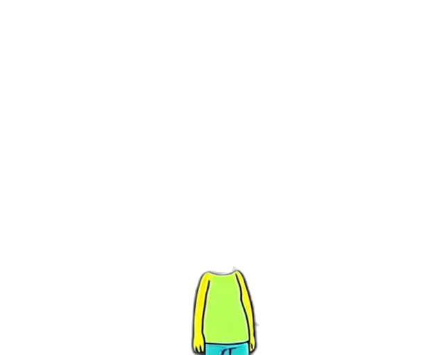 jacket, dress, creature, robot transparent PNG cut-out