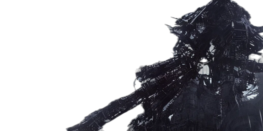 robot, dragon, creature, weapon transparent PNG cut-out