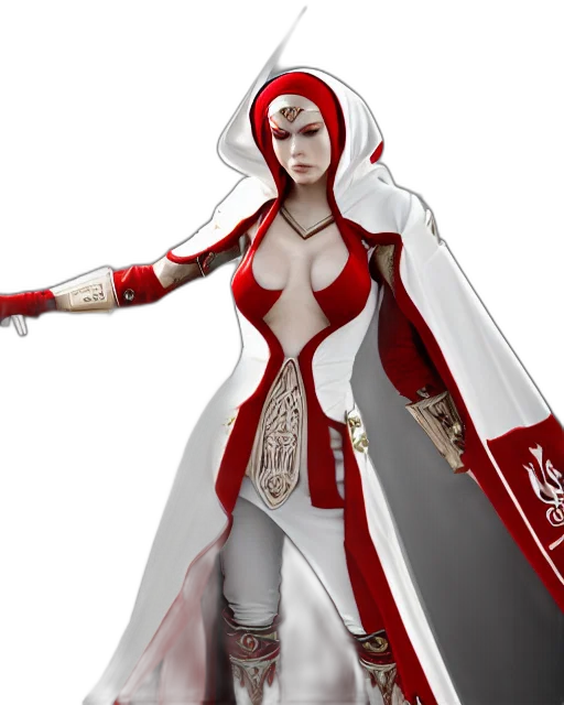 dress, concept art, fantasy art, 3d render transparent PNG cut-out