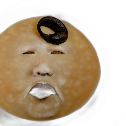 food, face, mask, creature transparent PNG cut-out