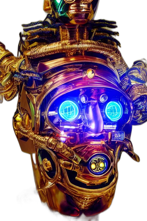 mask, robot, face, jewelry transparent PNG cut-out