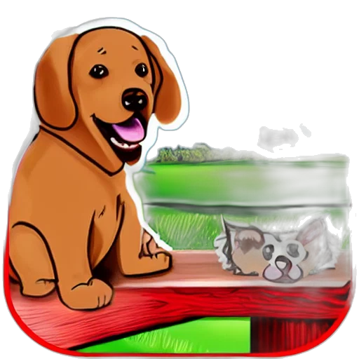 photorealistic, concept art, cartoon, ben transparent PNG cut-out
