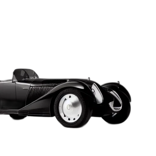 car, 3d render, concept art, photorealistic, bugatti, type, atlantic, concept transparent PNG cut-out