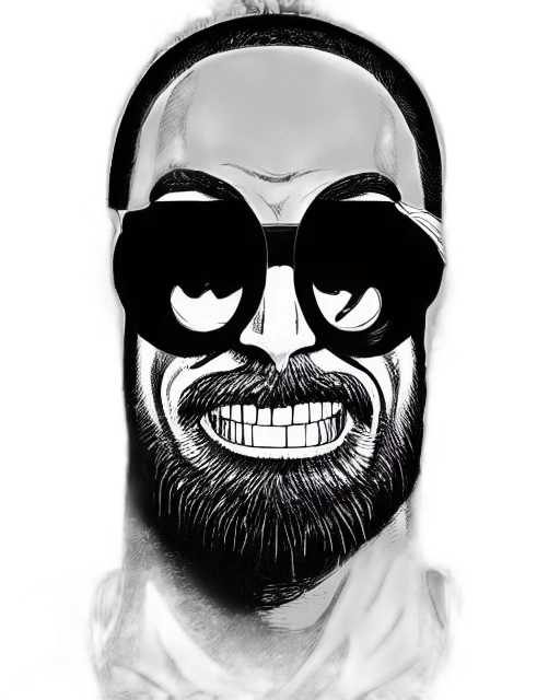 mask, face, jacket, creature transparent PNG cut-out