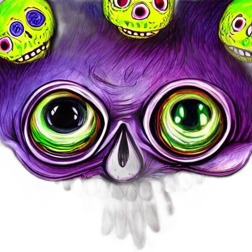 mask, face, creature, concept art, photorealistic, fantasy art, 3d render, colorful transparent PNG cut-out