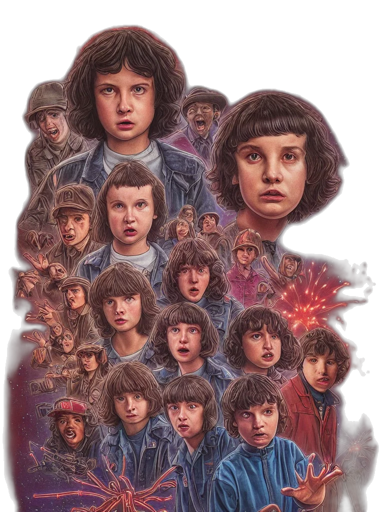 jacket, concept art, comic book art, fantasy art, photorealistic, fire, forest, new transparent PNG cut-out