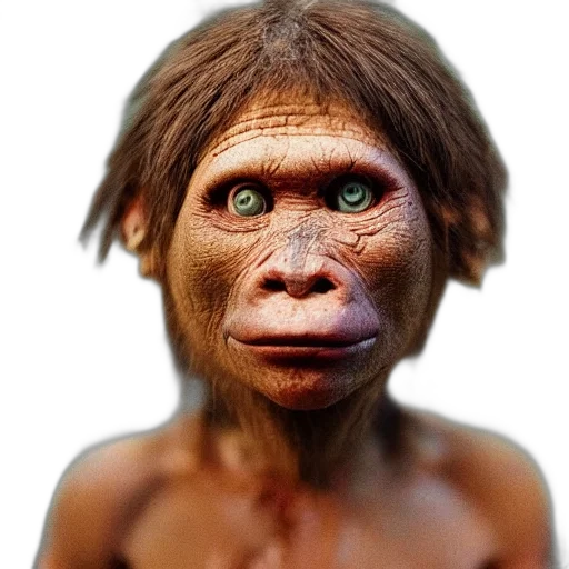 creature, animal, face, mask, photorealistic, 3d render, concept art, full transparent PNG cut-out