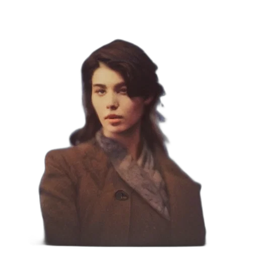 jacket, face, staff, hair, photorealistic, pixel art, concept art, oil painting transparent PNG cut-out