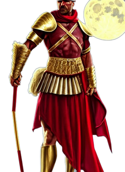 staff, sword, fantasy art, concept art, comic book art, photorealistic, red, golden transparent PNG cut-out