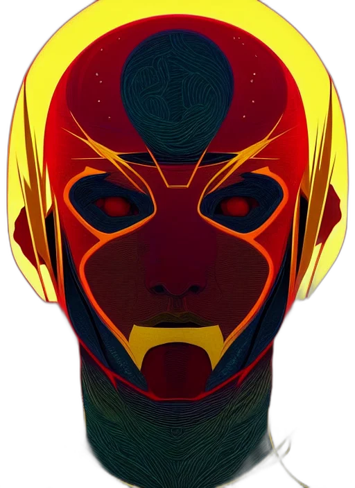 mask, face, crown, robot transparent PNG cut-out