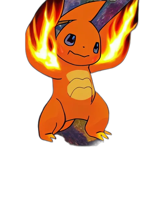 dragon, animal, creature, staff transparent PNG cut-out