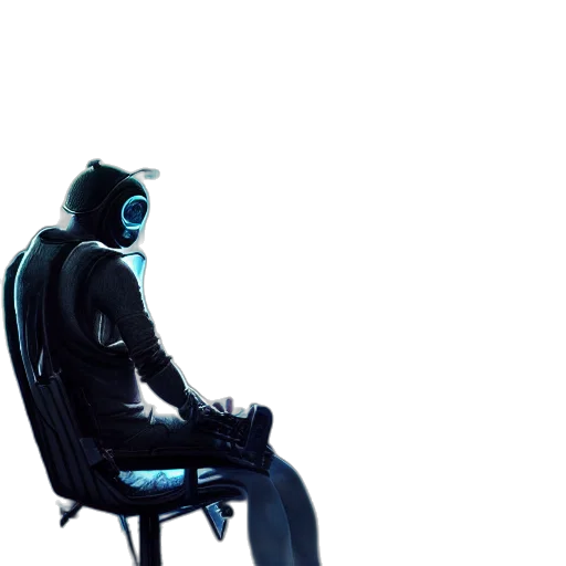 robot, mask, jacket, furniture transparent PNG cut-out