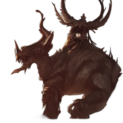 creature, dragon, animal, mask, concept art, fantasy art, 3d render, photorealistic transparent PNG cut-out