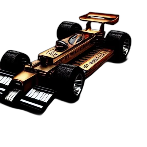 car, concept art, 3d render, cartoon, pixel art, steampunk, formula, one transparent PNG cut-out