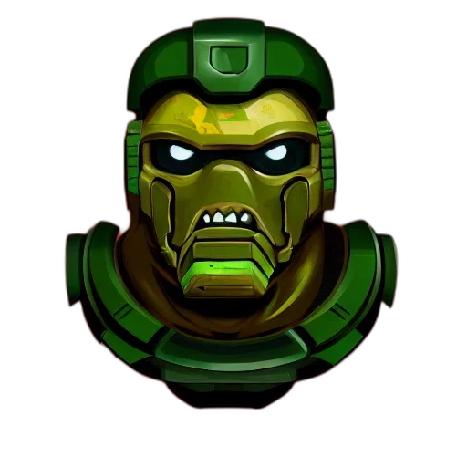 face, mask, robot, concept art transparent PNG cut-out