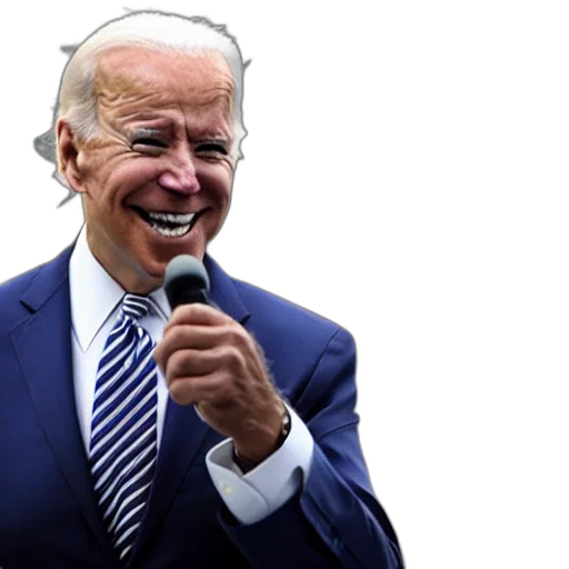 creature, joe, biden, pogchamp, emote, photo transparent PNG cut-out