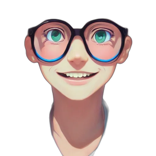 face, mask, staff, robot transparent PNG cut-out
