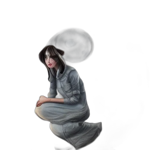 dress, face, creature, mask transparent PNG cut-out