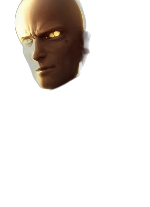 face, mask, robot, crown transparent PNG cut-out