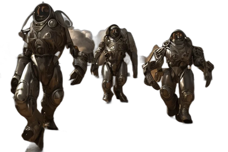 concept art, 3d render, fantasy art, comic book art transparent PNG cut-out
