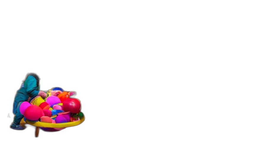 shoes, weapon, crown, hat, 3d render, vaporwave, concept art, pixel art transparent PNG cut-out