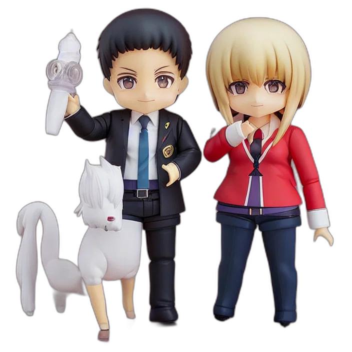 anime, nendoroid, lula, president transparent PNG cut-out