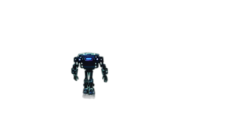 robot, creature, weapon, animal, 3d render, pixel art, concept art, vaporwave transparent PNG cut-out